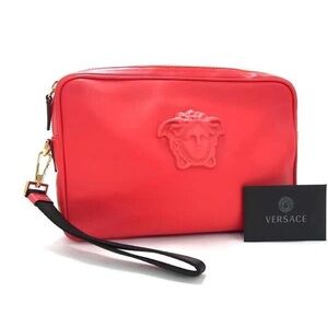 Versace Vibrant Red Wristlet